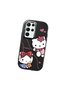 Samsung Galaxy S22 Ultra Compatible Camera Protected Black Soft Silicone Phone Case Hello Kitty - 3