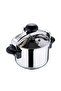Stainless Steel Induction Pressure Cooker 6Ltr