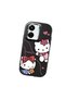 حافظة هاتف من السيليكون الناعم باللون الأسود متوافقة مع كاميرا Poco C65 Hello Kitty منقوش - 3