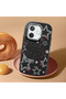 Oppo A5 Pro 5g Compatible Hello Kitty Patterned Camera Protected Black Soft Silicone Phone Case - 2