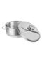 Stainless Steel 3 Layer Steamer Set, 24 cm, 4 pcs, Silver - 5
