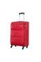 Widget 4 Wheel Soft Trolley, 58 cm, Red - 2