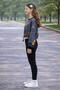 Girls' 3 Yarn Printed Crop Top - 2