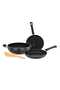4 pcs Aluminium Non-Stick Nano Cookware Set