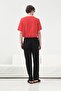 Yan Belt Detailled Black K Linen Pants - 4