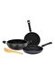 4 pcs Aluminium Non-Stick Nano Cookware Set - 3