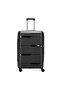 Alton 4 Wheel Hard Trolley, 75 cm, Black