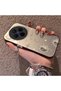 Vivo X300 Compatible Gold Tone Star Patterned Acrylic Material Phone Case - 2