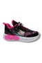 Ndrops 032-26 Anorak Patent Leather Starry Anatomical Girls' Sneakers Black Fuchsia 31-35 - 2