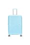 Retreat 4 Wheel Hard Trolley, 75 cm, Light Blue - 3