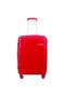 Olympus 4 Wheel Hard Trolley, 66 cm, Rose Red - 2