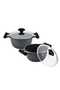 Granite Essentials Cookware Set, 11 pcs, Black - 4