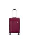 Zodiac SL 4 Wheel Soft Trolley, 57 cm, Maroon - 2