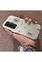 Samsung Galaxy S25 Fe Compatible Gold Tone Star Patterned Acrylic Material Phone Case - 2