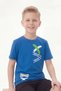 X White Printed Round Neck Short Sleeve Boys' T-Shirt - 5