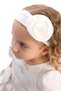 Floral Detailed Belted Baby Girl Special Occasion Dress & Bandana Set 6-12-18-24 Months 36171Pr - 7