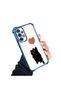 Samsung Galaxy A32 4g Compatible Transparent Four-Corner Silicone Coated Glossy Edge Case - 2