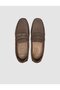 Genuine Leather Vizon Belt Detail Men's Casual Shoes - 4