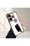 Redmi 13 4g Compatible Transparent Four-Corner Silicone Coated Glossy Edge Case - 4