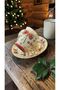 Velvet Single Person Gold Embroidered Porcelain Coffee Cup - 2