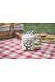 Cute Happy Panda Figured Ceramic Mug with Lid 300ml Coffee Cup with Spoon Design |   Happy Panda - 3