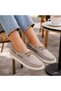 Women's Daily Loafers Shoes Lace-Up Comfortable Sole Casual Women's Shoes - 5