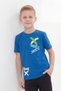 X White Printed Round Neck Short Sleeve Boys' T-Shirt - 2
