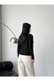 Lace Detailed Crew Neck Long Sleeve Premium Knitwear Cardigan - 8