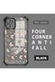 iPhone 12 Compatible Transparent Four Corner Silicone Coated Glossy Edge Case