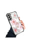Samsung Galaxy S21 Fe 5g Compatible Transparent Four-Corner Silicone Coated Glossy Edge Case - 3