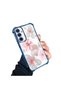 Samsung Galaxy A25 Compatible Transparent Four Corner Silicone Coated Glossy Edge Case - 2