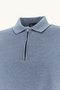 Cotton Silk Zip Polo Shirt - 2