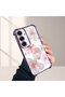 Samsung Galaxy S25 Compatible Transparent Four Corner Silicone Coated Glossy Edge Case - 4