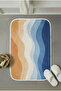 Multi-Purpose Shower Mat Non-Slip Foot Mat 60X100 Modern Patterned Soft Base - 3