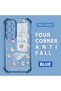 Samsung Galaxy S24 Plus Compatible Transparent Four Corner Silicone Coated Glossy Edge Case