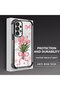 Samsung Galaxy A33 Compatible Transparent Four Corner Silicone Coated Glossy Edge Case - 3