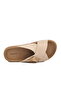 Beige Anatomical Women's Flat Slippers - 4
