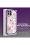Samsung Galaxy M33 Compatible Transparent Four Corner Silicone Coated Glossy Edge Case - 3