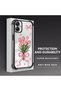 Samsung Galaxy A04E Compatible Transparent Four-Corner Silicone Coated Glossy Edge Case - 3