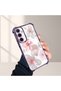 Samsung Galaxy A55 Compatible Transparent Four Corner Silicone Coated Glossy Edge Case - 4