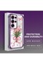 Samsung Galaxy S25 Ultra Compatible Transparent Four Corner Silicone Coated Glossy Edge Case - 3