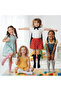 Girl's Knee-Length Bamboo Bow Socks - 2