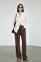 Women's Elastic Waist 100% Viscose Woven Pants - 2