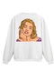 Retro Marilyn Style Women's Printed Sweatshirt / Hoodie (Optional) - 2