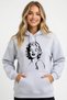 Retro Marilyn Style Women's Printed Sweatshirt / Hoodie (Optional) - 6