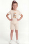 Girl's Printed Shorts Set B9