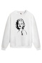 Retro Marilyn Style Women's Printed Sweatshirt / Hoodie (Optional)