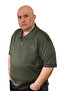 Men's Large Size Premium Mercerized Textured Polo Collar Zipper T-Shirt - 2