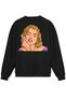 Retro Marilyn Style Women's Printed Sweatshirt / Hoodie (Optional)