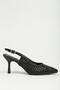 Black Woman Heeled Shoes Pc-55773 - 2